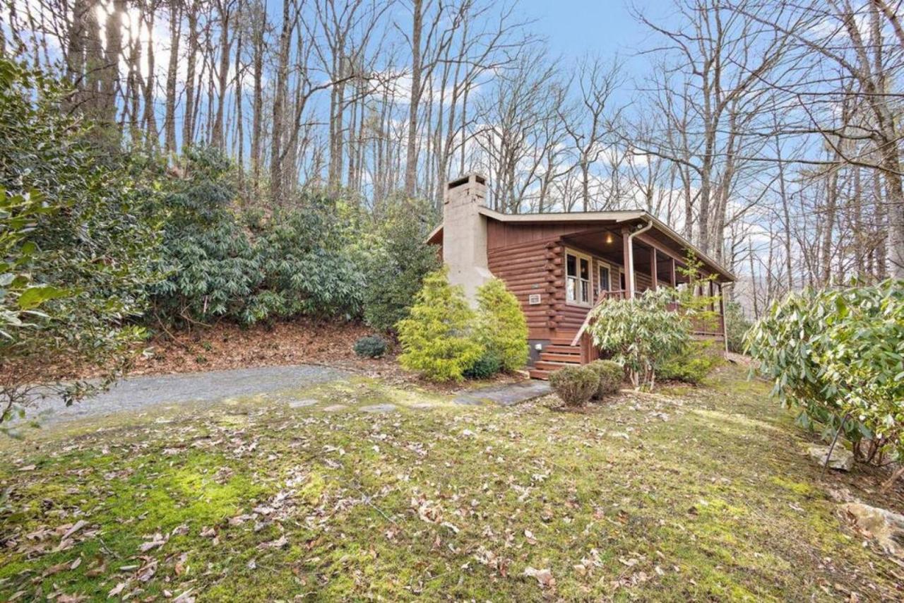Log Cabin On Peaceful River Blowing Rock Kültér fotó
